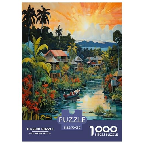 Ferienbucht Puzzles 1000 Teile Schwer Puzzle Spielzeug Pädagogisches Spiel Impossible Herausforderung Spielzeug Für Erwachsene Und Kinder Ab 12 Jahren 70x50cm/1000pcs Ferienbucht Puzzles 1000 Teile Schwer Puzzle Spielzeug Pädagogisches Spiel Impossible Herausforderung Spielzeug Für Erwachsene Und Kinder Ab 12 Jahren 70x50cm/1000pcs von IEJKLUVWX