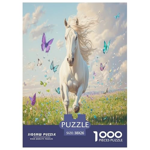 Fine Pferd Puzzles 1000 Teile Schwer Puzzle Spielzeug Lernspiel Impossible Herausforderung Spielzeug Für Erwachsene Kinder 38x26cm/1000pcs Fine Pferd Puzzles 1000 Teile Schwer Puzzle Spielzeug Lernspiel Impossible Herausforderung Spielzeug Für Erwachsene Kinder 38x26cm/1000pcs von IEJKLUVWX