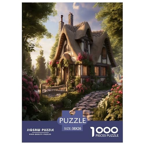 Gemütliches Cottage Puzzle 1000-teilige Schwer Puzzle Spielzeug Pädagogisches Spiel Impossible Herausforderung Spielzeug Für Erwachsene Und Kinder in Bewährter 38x26cm/1000pcs Gemütliches Cottage Puzzle 1000-teilige Schwer Puzzle Spielzeug Pädagogisches Spiel Impossible Herausforderung Spielzeug Für Erwachsene Und Kinder in Bewährter 38x26cm/1000pcs von IEJKLUVWX