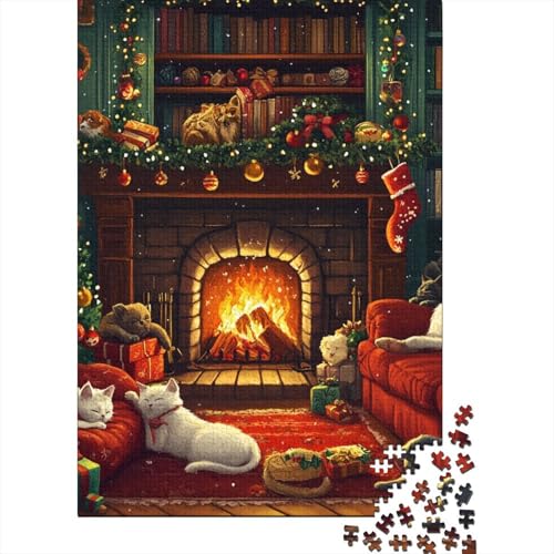 Gemütliches Häuschen Puzzle 1000 Teile Schwer Puzzle Spielzeug Pädagogisches Spiel Impossible Herausforderungsspielzeug Für Erwachsene Kinder 1000pcs (75x50cm) von IEJKLUVWX