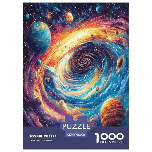 Kosmischer Sternenhimmel Puzzle 1000-teilige Schwer Puzzle Spielzeug Pädagogisches Spiel Impossible Herausforderungsspielzeug Für Erwachsene Und Kinder Ab 14 Jahren 70x50cm/1000pcs Kosmischer Sternenhimmel Puzzle 1000-teilige Schwer Puzzle Spielzeug Pädagogisches Spiel Impossible Herausforderungsspielzeug Für Erwachsene Und Kinder Ab 14 Jahren 70x50cm/1000pcs von IEJKLUVWX