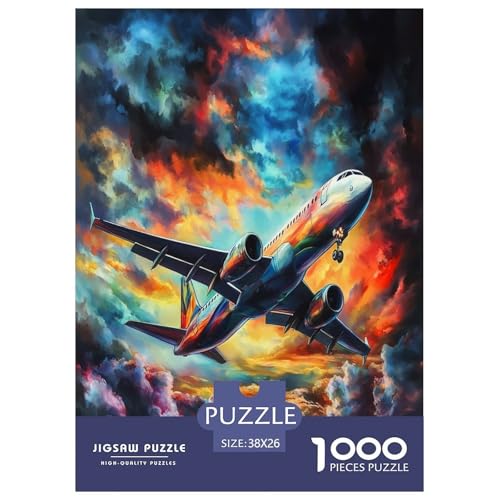 Passagierflugzeuge Puzzle 1000-teilige Schwer Puzzle Spielzeug Lernspiel Impossible Herausforderungsspielzeug Für Erwachsene Kinder 38x26cm/1000pcs Passagierflugzeuge Puzzle 1000-teilige Schwer Puzzle Spielzeug Lernspiel Impossible Herausforderungsspielzeug Für Erwachsene Kinder 38x26cm/1000pcs von IEJKLUVWX