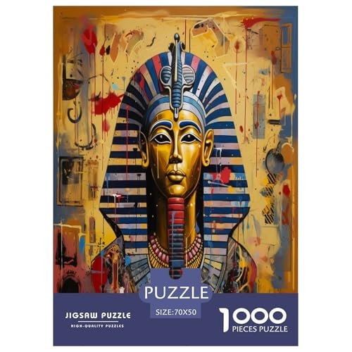 Pharao Puzzle 1000 Teile Schwer Puzzle Spielzeug Lernspiel Impossible Herausforderungsspielzeug Für Erwachsene Und Kinder Ab 14 Jahren 70x50cm/1000pcs Pharao Puzzle 1000 Teile Schwer Puzzle Spielzeug Lernspiel Impossible Herausforderungsspielzeug Für Erwachsene Und Kinder Ab 14 Jahren 70x50cm/1000pcs von IEJKLUVWX