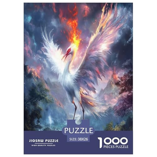 Rot-Crowned Crane Puzzle 1000 Teile Schwer Puzzle Spielzeug Pädagogisches Spiel Impossible Herausforderung Spielzeug Für Erwachsene Und Kinder Ab 12 Jahren 38x26cm/1000pcs Rot-Crowned Crane Puzzle 1000 Teile Schwer Puzzle Spielzeug Pädagogisches Spiel Impossible Herausforderung Spielzeug Für Erwachsene Und Kinder Ab 12 Jahren 38x26cm/1000pcs von IEJKLUVWX
