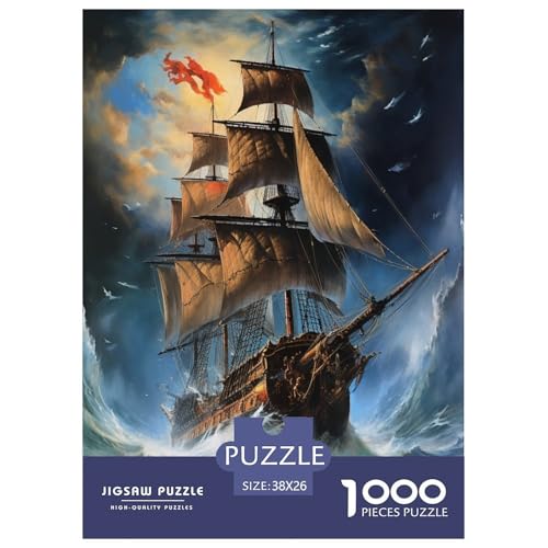 Segelboot Puzzles 1000 Teile Schwer Puzzle Spielzeug Lernspiel Impossible Herausforderung Spielzeug Für Erwachsene Und Kinder in Bewährter 38x26cm/1000pcs Segelboot Puzzles 1000 Teile Schwer Puzzle Spielzeug Lernspiel Impossible Herausforderung Spielzeug Für Erwachsene Und Kinder in Bewährter 38x26cm/1000pcs von IEJKLUVWX