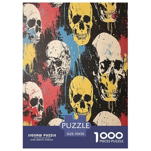 Skelett Kunst Puzzle 1000 Teile Schwer Puzzle Spielzeug Pädagogisches Spiel Impossible Herausforderungsspielzeug Für Erwachsene Kinder 70x50cm/1000pcs Skelett Kunst Puzzle 1000 Teile Schwer Puzzle Spielzeug Pädagogisches Spiel Impossible Herausforderungsspielzeug Für Erwachsene Kinder 70x50cm/1000pcs von IEJKLUVWX