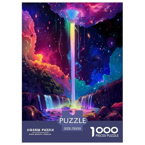 Wasserfall Puzzle 1000-teilige Schwer Puzzle Spielzeug Pädagogisches Spiel Impossible Herausforderungsspielzeug Für Erwachsene Und Kinder in Bewährter 70x50cm/1000pcs Wasserfall Puzzle 1000-teilige Schwer Puzzle Spielzeug Pädagogisches Spiel Impossible Herausforderungsspielzeug Für Erwachsene Und Kinder in Bewährter 70x50cm/1000pcs von IEJKLUVWX