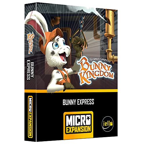 Bunny Kingdom: Bunny Express Micro Erweiterung - Iello, Kartenspiel-Erweiterung zum Spielen mit Bunny Kingdom Basisspiel von IELLO