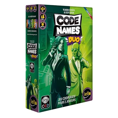 Codenames Duo, Ausgabe 2025, französische Version von IELLO
