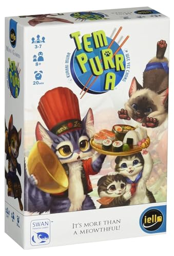 Iello 51283 - TEM-Purr-A - Kartenspiel - Englisch von IELLO