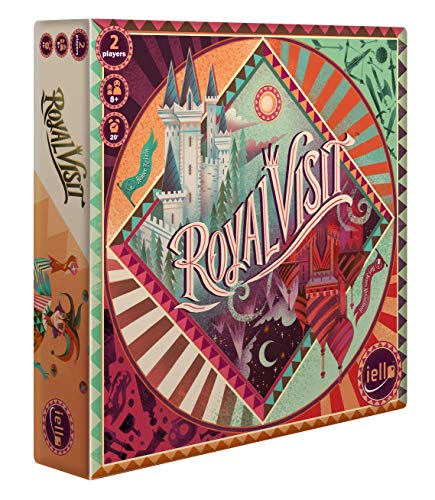 Iello , Royal Visit , Board Game , Ages 8+ , 2 Players , 20 mins Minutes Playing Time von IELLO