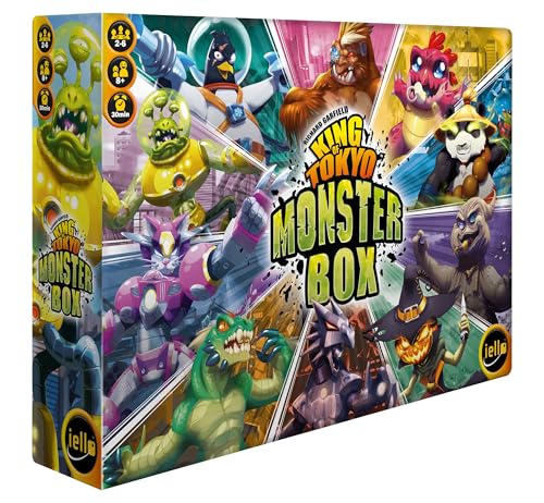 Iello IEL51877 King of Tokyo: Monster Box (englisch) von IELLO