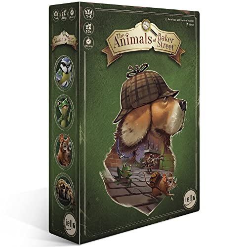 iello IEL70027 The Animals of Baker Street (englisch) Brettspiele, M von IELLO