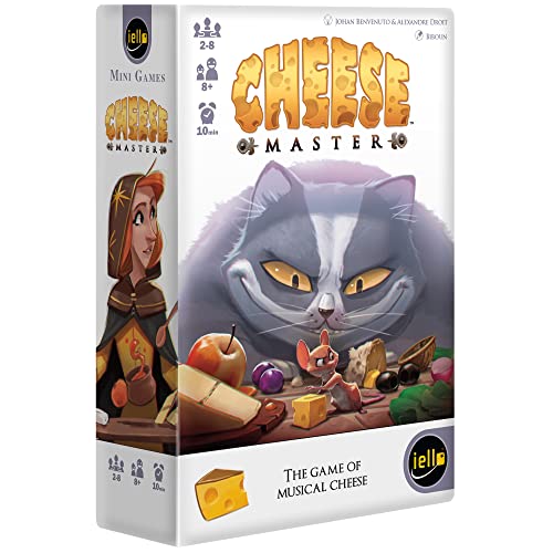 iello IEL70048 Cheese Master (Mini Game, englisch) Brettspiele von IELLO