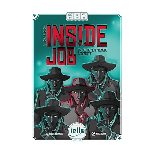 IELLO Inside Job – Fast kooperatives Faltspiel! EIN Verräter versteckt Sich um den Tisch... Füllen Sie die Missionen, ohne Sich zu fangen – Bluff, Abzug und Spannung garantiert! IELLO Inside Job – Fast kooperatives Faltspiel! EIN Verräter versteckt Sich um den Tisch... Füllen Sie die Missionen, ohne Sich zu fangen – Bluff, Abzug und Spannung garantiert! von IELLO