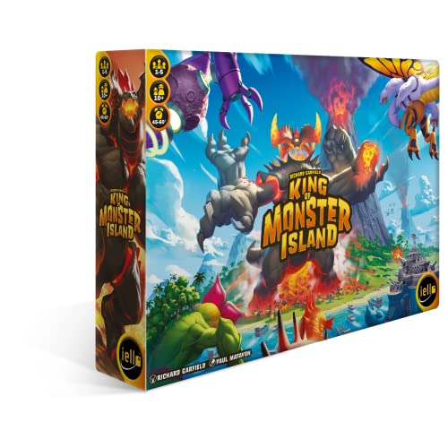 iello King of Monster Island Familienspiel, für 1 bis 5 Spieler von HUCH!