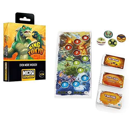 iello King of Tokyo Micro Expansion Wickedness Gauge englisch, Choose & Write, Erweiterung von IELLO