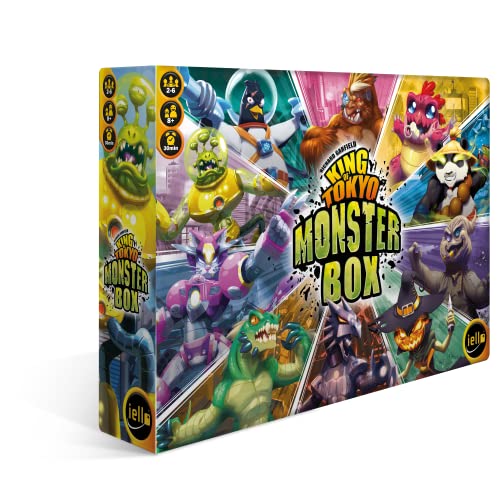 IELLO King of Tokyo Monster Box Kultspiel von HUCH!
