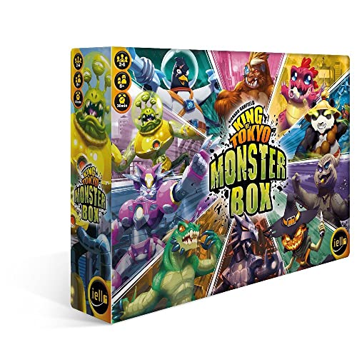 IELLO King of Tokyo Monster Box Kultspiel von IELLO