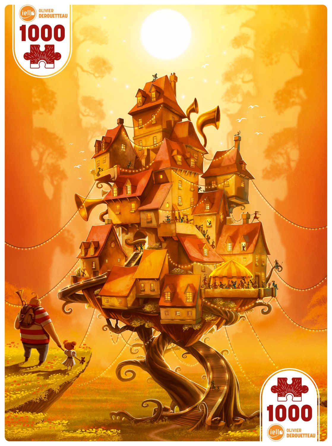 IELLO Puzzle 1000 Teile – Art´zimut - IELLO Puzzle 1000 Teile – Art´zimut - von IELLO