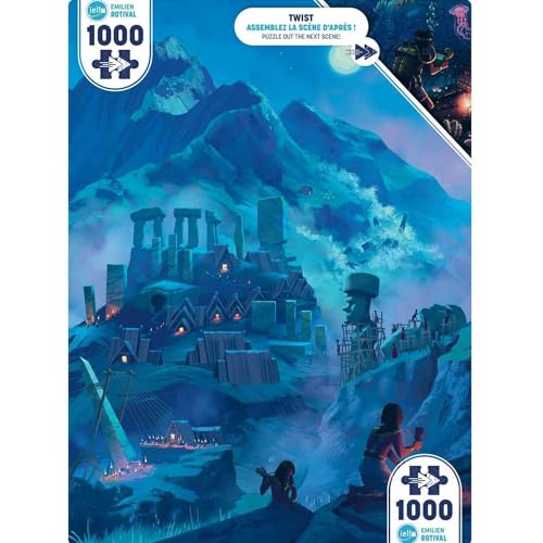 Puzzle 1000 pièces Iello Twist Ancient Megalith von IELLO