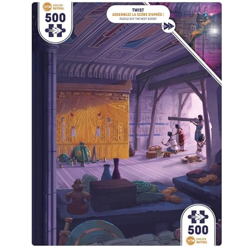 Puzzle 500 pièces Iello Twist Ancient Tomb von IELLO