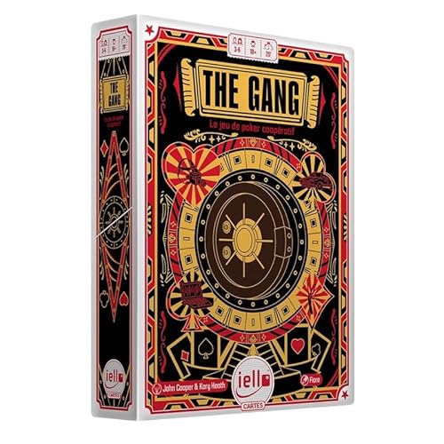 IELLO The Gang – Der kooperative Poker für den Bruch des Jahrhunderts! Verbinde Strategie und Koordination im Texas Hold'em-Stil – ohne Bluff, Aber mit garantierter Spannung und Teamgeist. von IELLO