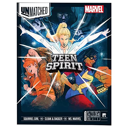 iello Unmatched Marvel: Teen Spirit Strategiespiel, für 2 bis 3 Spieler von IELLO