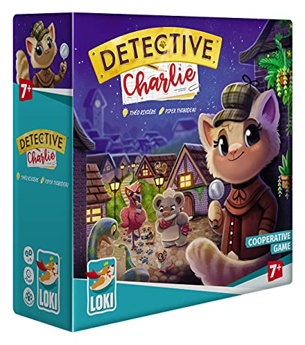Iello, Detective Charlie, Board Game, Ages 7+, 1 to 5 Players, 25 mins Minutes Playing Time von IELLO