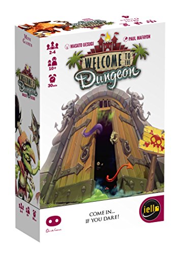 Iello , Welcome to the Dungeon , Board Game , Ages 10+ , 2 to 4 Players , 30 mins Minutes Playing Time, Multicolor, 14.99 x 9.91 x 3.81 cm von IELLO
