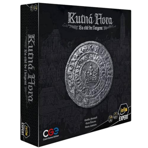 Kutna Hora – Die Stadt des Silbers – Gesellschaftsspiel – für 2 bis 4 Spieler – ab 13 Jahren – französische Version Kutna Hora – Die Stadt des Silbers – Gesellschaftsspiel – für 2 bis 4 Spieler – ab 13 Jahren – französische Version von IELLO