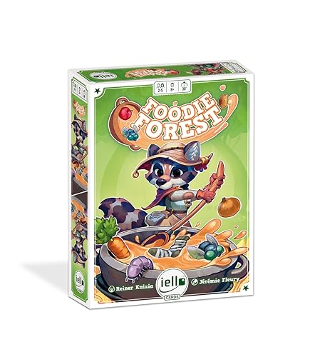 iello Foodie Forest Kartenspiel, für 2 bis 5 Spieler, Familienspiel von IELLO