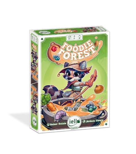 iello Foodie Forest Kartenspiel, für 2 bis 5 Spieler, Familienspiel iello Foodie Forest Kartenspiel, für 2 bis 5 Spieler, Familienspiel von IELLO