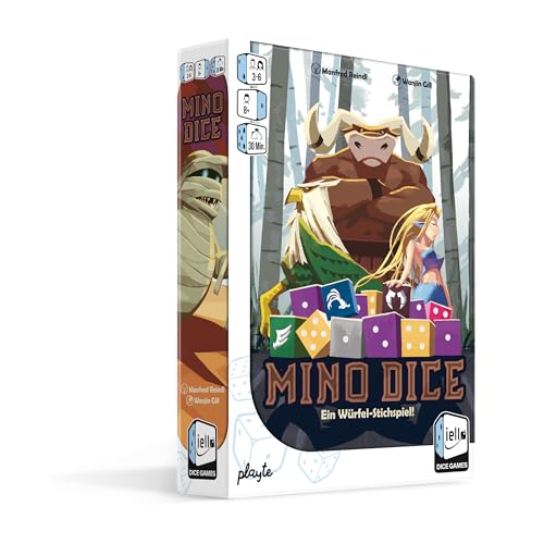 iello | Mino Dice | Das aufregende Würfel-Stichspiel für 3–6 Spieler ab 8 Jahren | Strategisches Familienspiel mit steigender Spannung | Ideal für Spieleabende und Partys! von IELLO