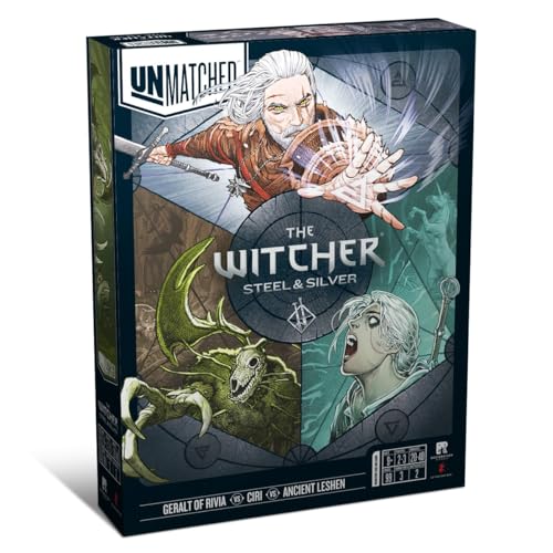 iello Unmatched: The Witcher – Steel & Silver (englisch) von IELLO