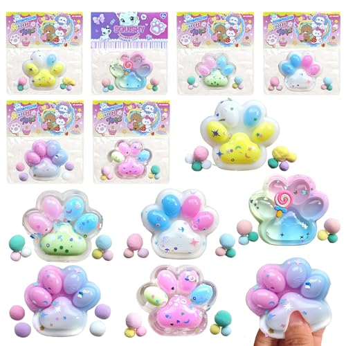 IETWATE 6 Stück Squishy Pfote, Süße Katzenpfoten Squishy, Funny Katzen Pfoten Squishy Stress Spielzeug, Entspannungs Squishy Cat Presse Stressabbau Spielzeuge für Kinder Teenager Erwachsene IETWATE 6 Stück Squishy Pfote, Süße Katzenpfoten Squishy, Funny Katzen Pfoten Squishy Stress Spielzeug, Entspannungs Squishy Cat Presse Stressabbau Spielzeuge für Kinder Teenager Erwachsene von IETWATE