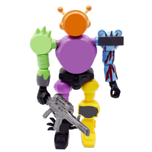 3D Action Figure, Sprr-unki Figure,3D Anime Actionfiguren, Cartoon Statue PVC Modell,Cartoon Dekoration Robboter-Charakter Collection Toys Anime Statue Desktop Dekoration für Kinder (B) von IFHDO