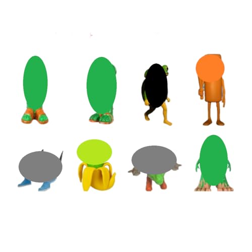 Cartoon Mini Figurines, 8 Stück Mini Aciton Figuren Set, PVC Cartoon Figuren Tortendeko, 3D Tiere Cake Toppers, Hai Crocodillo Statue Modell Collection Geschenk Für Kinder Cartoon Mini Figurines, 8 Stück Mini Aciton Figuren Set, PVC Cartoon Figuren Tortendeko, 3D Tiere Cake Toppers, Hai Crocodillo Statue Modell Collection Geschenk Für Kinder von IFHDO
