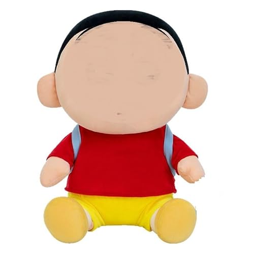 Crayon Shiin Plüschtier, Weiche Stoffpuppe Plüschpuppe Stofftier Spielzeug Plüschtiere Doll Gefüllte Puppen mit Kleidung Abziehbar Stoffpuppe Cartoon Kuscheltier Plüschkissen für Mädchen Jungen (22CM) von IFHDO