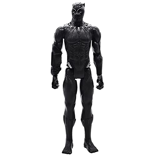 IFHDO Charakter，29 cm Black Panther Actionfigur zum Sammeln，Flexible Black Panther Figur, Actionfigur, geeignet für Desktop-Dekorationen,Spielzeugsammlungen,Kindergeschenke von IFHDO