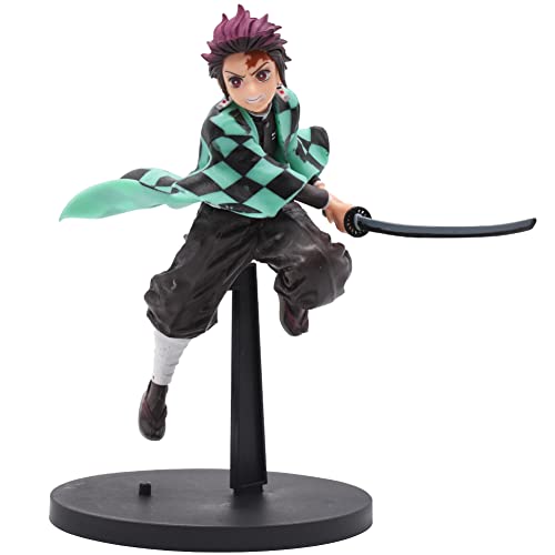 IFHDO Demon Slayer Figuren, Demon Slayer Figur Modell Anime Actionfiguren Demon Slayer Anime Sammlung Modell Spielzeug Statue Dekoration Zubehör Figur Kuchen Dekoration(18cm) von IFHDO