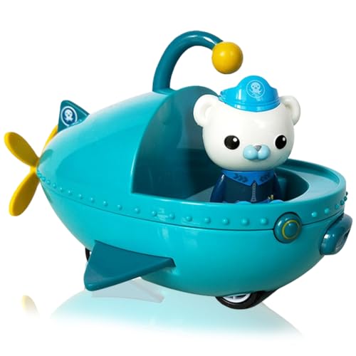 IFHDO Ok-tonauten Fahrzeugspielzeug Deluxe Auto Ozean Fahrzeug, Ornamente für Spielzeugboote und Captain-Barnacles, Kinderspielzeug Jungen Mädchen im Alter 3 und Up (Mehrfarbig) von IFHDO