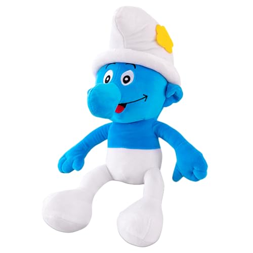 IFHDO Smurrfs Plüschtier, Smurrfs Weiche Stoffpuppe Plüschpuppe Stofftier Spielzeug Plüschtiere Doll Gefüllte Puppen Stoffpuppe Kuscheltier Cartoon Plüschkissen für Jungen Mädchen (35CM) von IFHDO