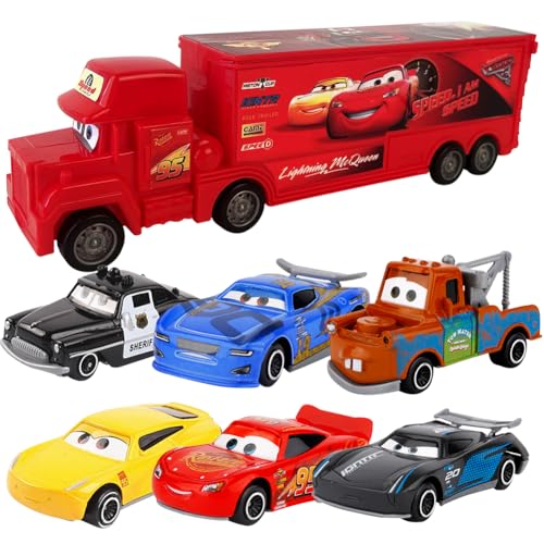 IFHDO Spielzeugfahrzeuge Set, 7 Stück Mini Spielfahrzeug, Kreatives Spielzeugauto für Kinder Mini Automodell Spielzeug sammelbare Charakter Fahrzeugmodelle für Kinder Jungen und Mädchen IFHDO Spielzeugfahrzeuge Set, 7 Stück Mini Spielfahrzeug, Kreatives Spielzeugauto für Kinder Mini Automodell Spielzeug sammelbare Charakter Fahrzeugmodelle für Kinder Jungen und Mädchen von IFHDO