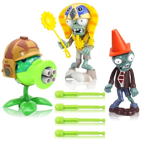 IFHDO Plants vs Zombiies Figuren, Pflanzen Anime Actionfiguren, Erbsenschießer Beweglich Kinder, Erbsen Schütze Sonnengott Zombie Spielzeug Set, Game für Jungen Mädchen ab 5 IFHDO Plants vs Zombiies Figuren, Pflanzen Anime Actionfiguren, Erbsenschießer Beweglich Kinder, Erbsen Schütze Sonnengott Zombie Spielzeug Set, Game für Jungen Mädchen ab 5 von IFHDO