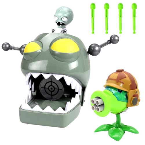 IFHDO Plants vs Zombiies Spielzeug, Zombies Figuren, Figurenspielzeug, Erbsen Zombie Set, Shooting Game, Inklusive 4 Kugeln, Outdoor Spielzeug Junge Mädchen, Geschenke für Kinder IFHDO Plants vs Zombiies Spielzeug, Zombies Figuren, Figurenspielzeug, Erbsen Zombie Set, Shooting Game, Inklusive 4 Kugeln, Outdoor Spielzeug Junge Mädchen, Geschenke für Kinder von IFHDO