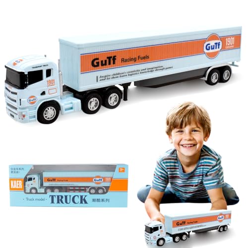 LKW Modell Kinderspielzeug, Transport Spielzeug,LKW Auto Kinderspielzeug, Lastwagen 1:64, Großes Modell Lastwagen,Fahrzeuge Transport Vehicle Spielfahrzeug Simulation Transporter für 3-8 Jahre Jungen von IFHDO