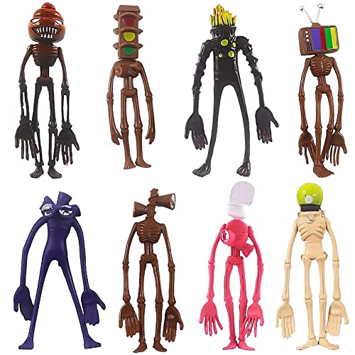 Siren Head Mini Figuren Set, 6 PCS Siren Head Figuren Kuchen Dekoration Cake Topper Kinder Geburtstagsdeko Cupcake Topper Torten Dekoration Geburtstag Party Cake Topper Thema Party Supplies Siren Head Mini Figuren Set, 6 PCS Siren Head Figuren Kuchen Dekoration Cake Topper Kinder Geburtstagsdeko Cupcake Topper Torten Dekoration Geburtstag Party Cake Topper Thema Party Supplies von IFHDO