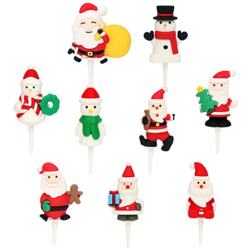 Weihnachtsdeko Figuren, 18 Stück Weihnachtliche Minifiguren Cake Topper, Weihnachten Deko Figuren Party Kuchen Dekoration Lieferungen Figuren Ornamente für Weihnachts Party Weihnachtsdeko Figuren, 18 Stück Weihnachtliche Minifiguren Cake Topper, Weihnachten Deko Figuren Party Kuchen Dekoration Lieferungen Figuren Ornamente für Weihnachts Party von IFHDO