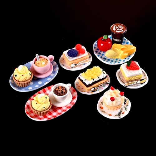 30 Stück 1/12 Miniatur Lebensmittel Puppenhaus Zubehör, Miniatur Essen und Trinken, Harz Puppenhaus Küche, Einschließlich Harz Kuchen, Brot, Pizza, Obst, Kaffee, Miniatur Lebensmittel Set 30 Stück 1/12 Miniatur Lebensmittel Puppenhaus Zubehör, Miniatur Essen und Trinken, Harz Puppenhaus Küche, Einschließlich Harz Kuchen, Brot, Pizza, Obst, Kaffee, Miniatur Lebensmittel Set von IFQKNUYL